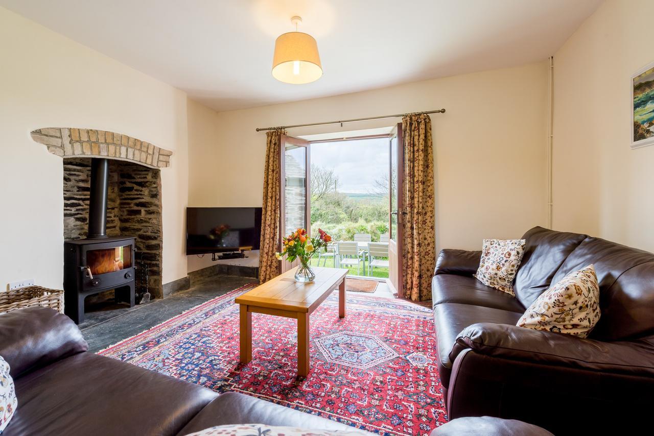 Villa Cargurra Park Farm Boscastle Exterior foto